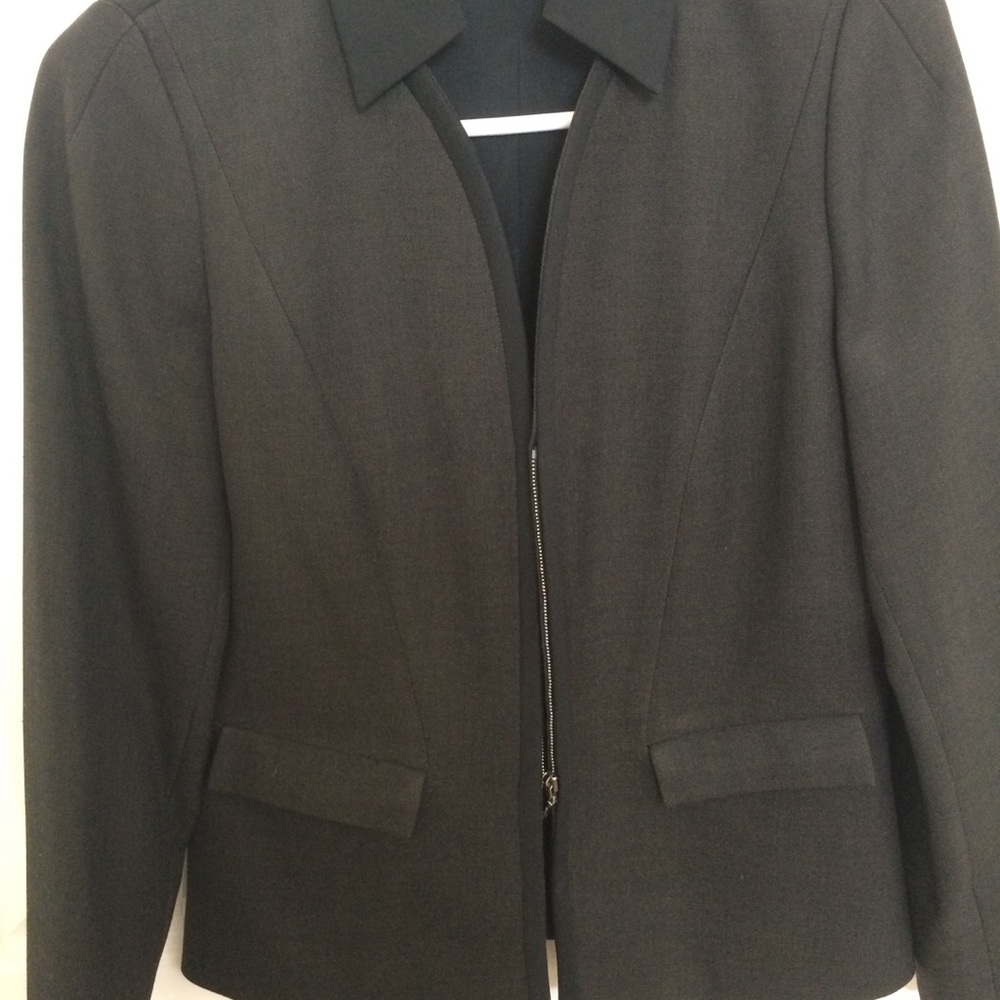LOUIS VUITTON PARIS ZIP FRONT BLACK BLAZ